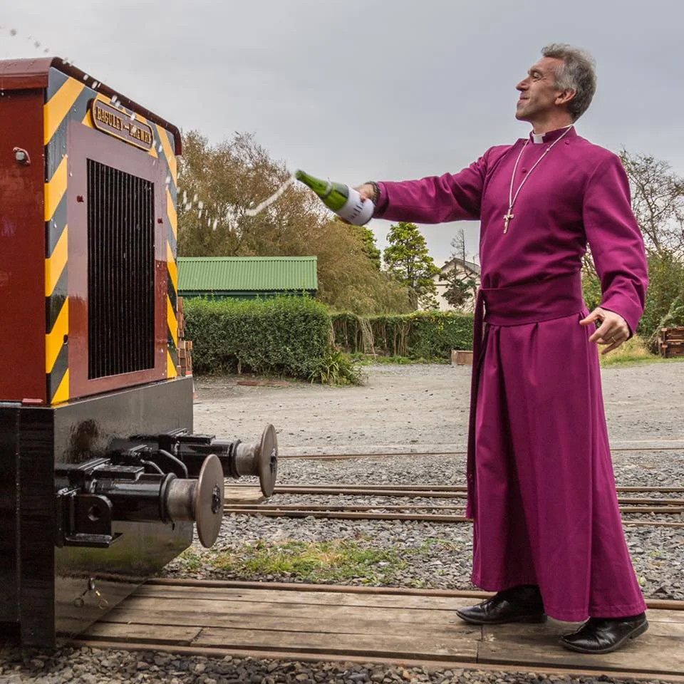 Locomotive No. 12 St Cadfan is Formally Named