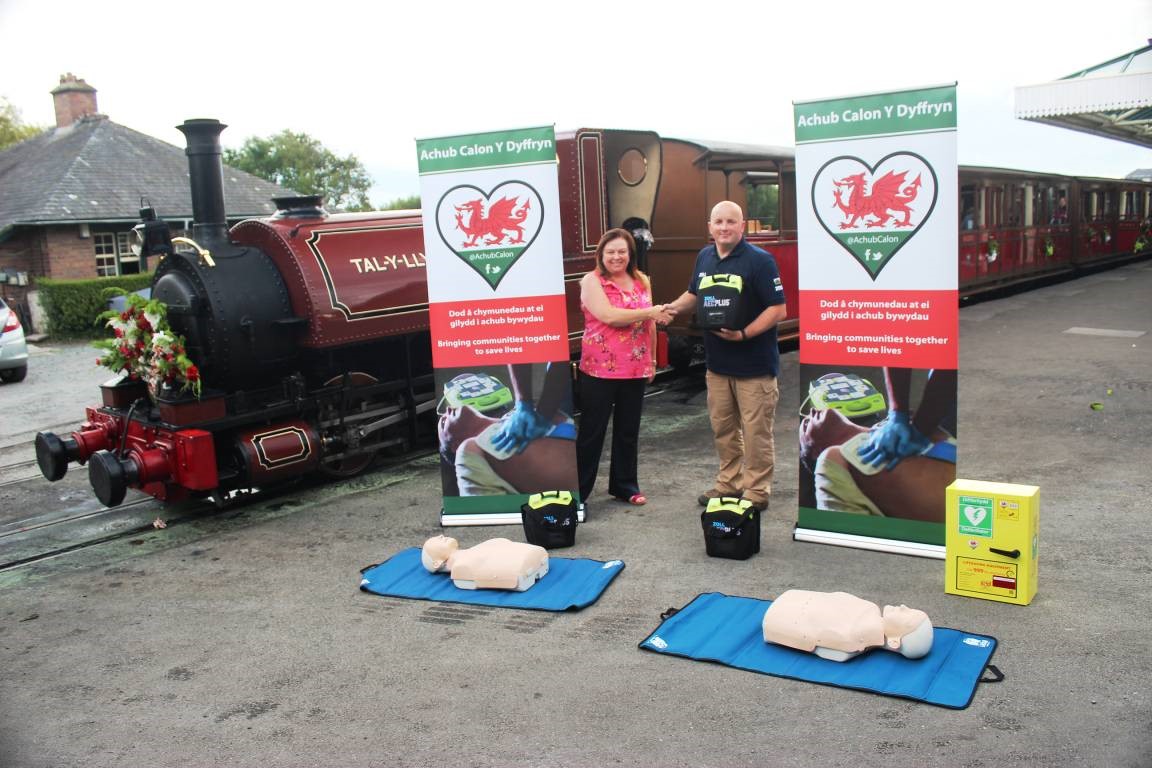 Railway Takes Delivery of Defibrillators