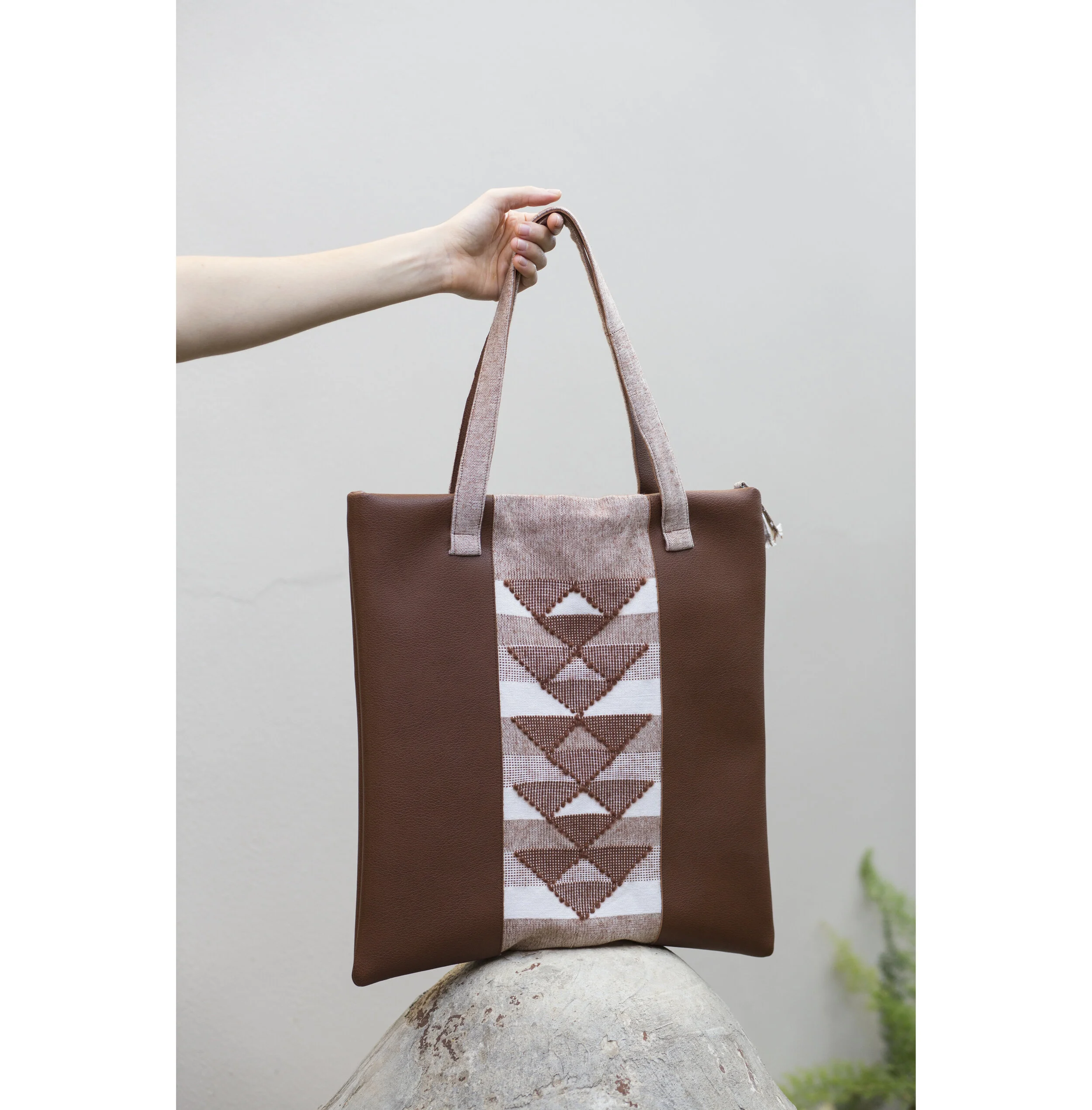 Sacred Geometry Bags - Burnt Sienna / FREE shipping 