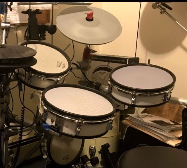 Roland Snare Oufitted by Prism 3Ply Reflective Response Mesh.jpg