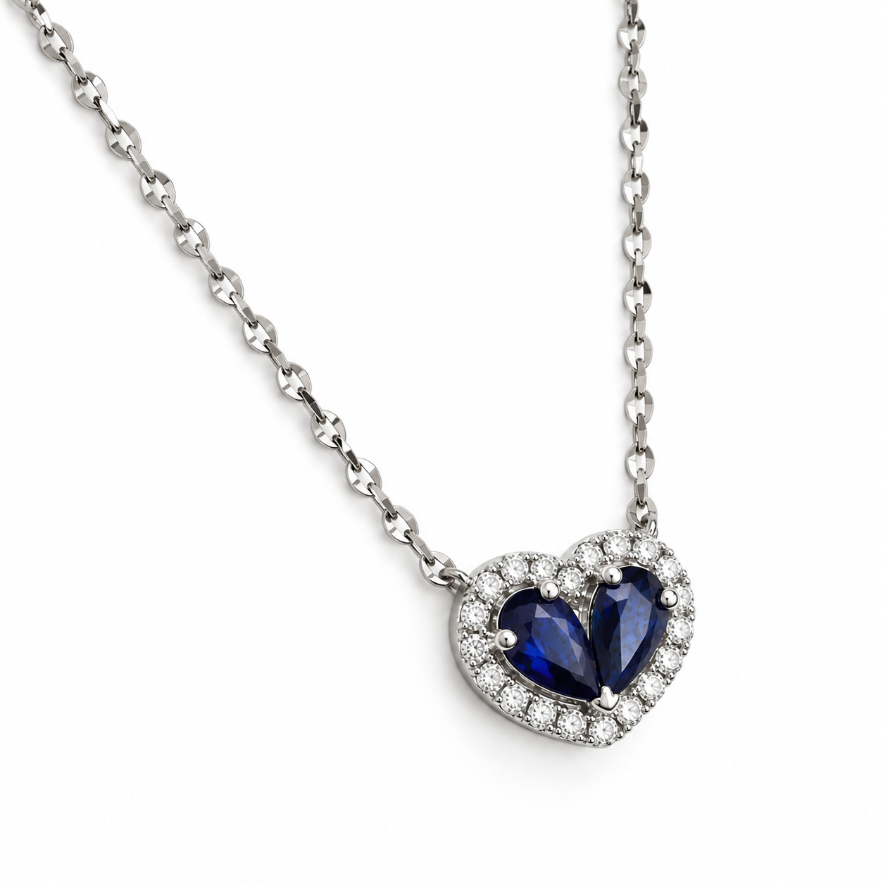 Blue sapphire and diamond heart shape necklace OCJ 3.png