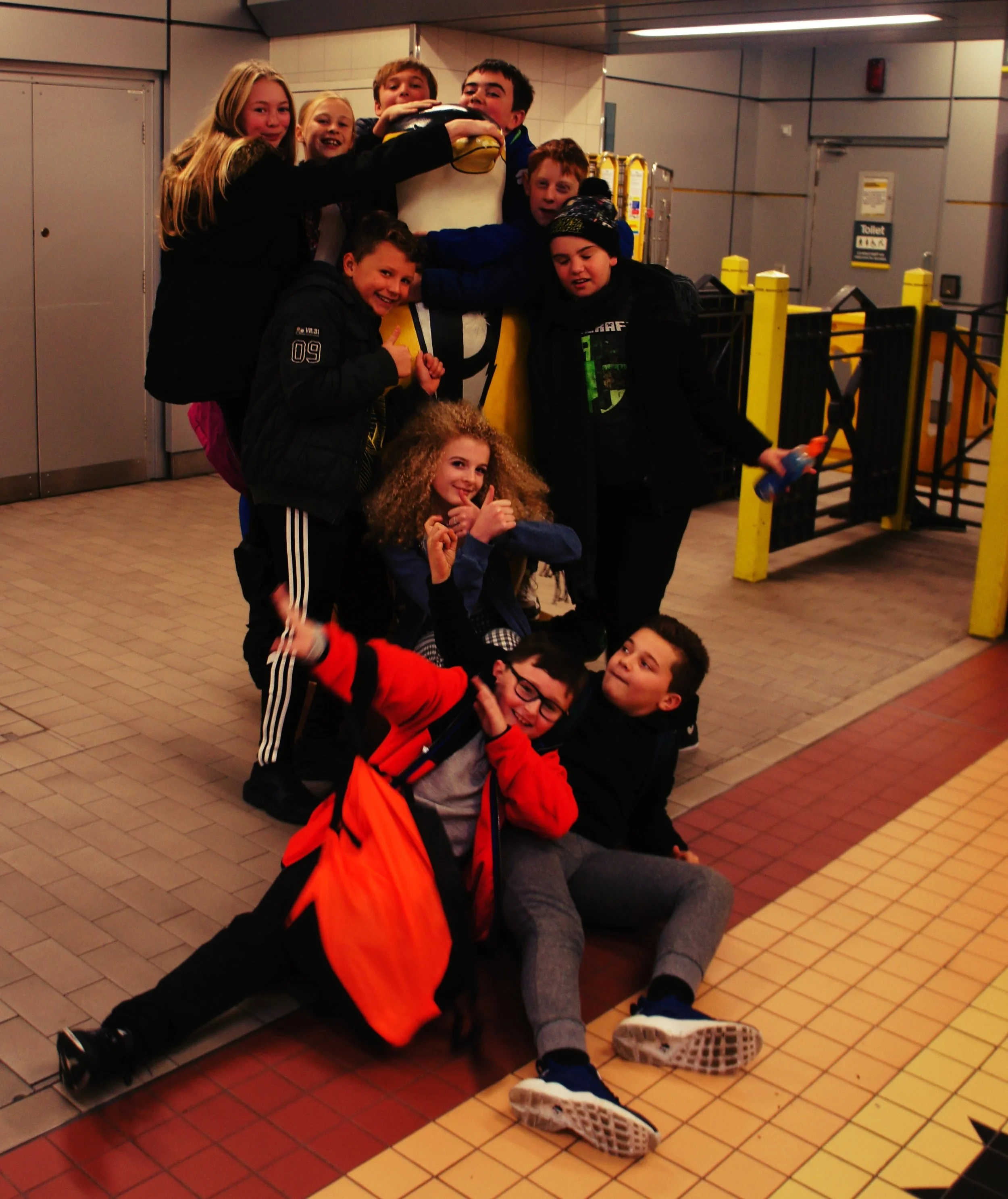 On arrival at Liverpool Lime Street!