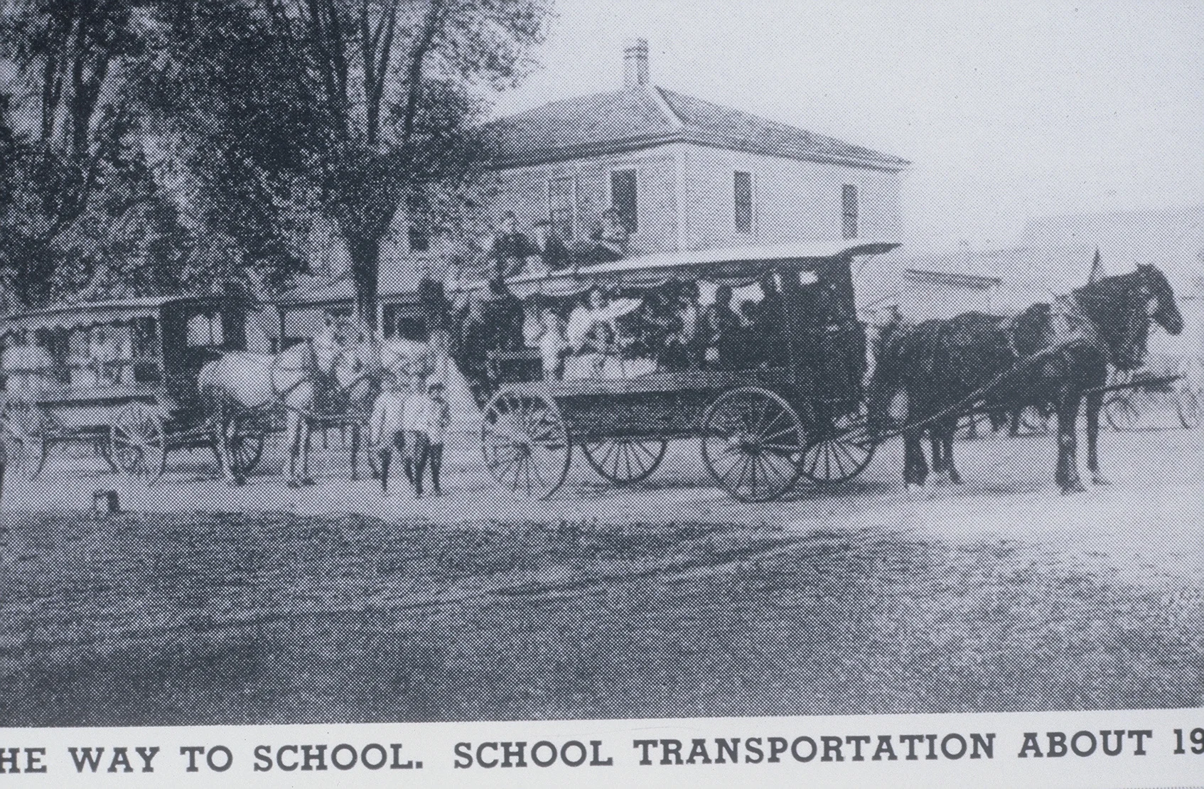 Sunderland School Transportation 1900