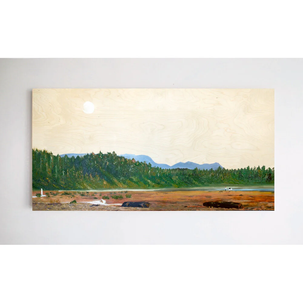 Long Beach Oil Painting