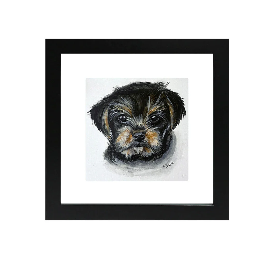 Custom Acrylic on Bristol Commission Request