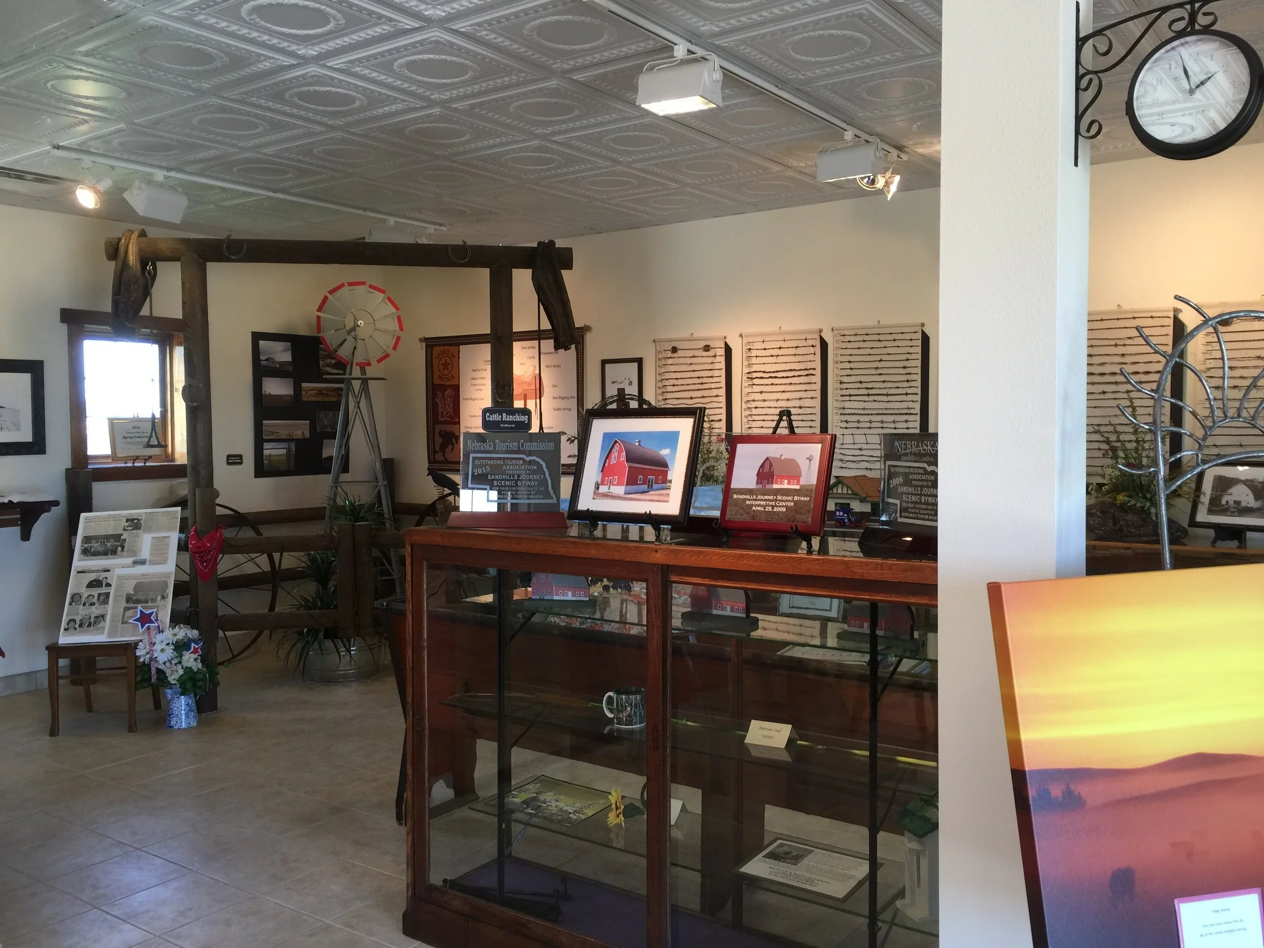 Sandhills Journey Byway Interpretive Center Webb Company