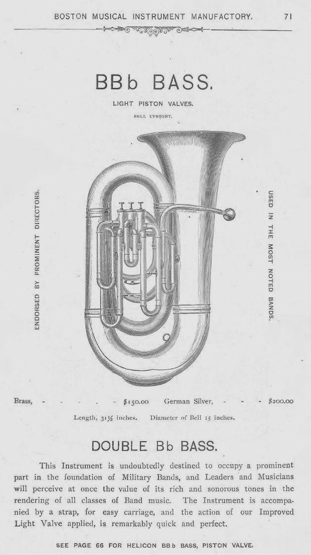 Early BBb Tubas in the US