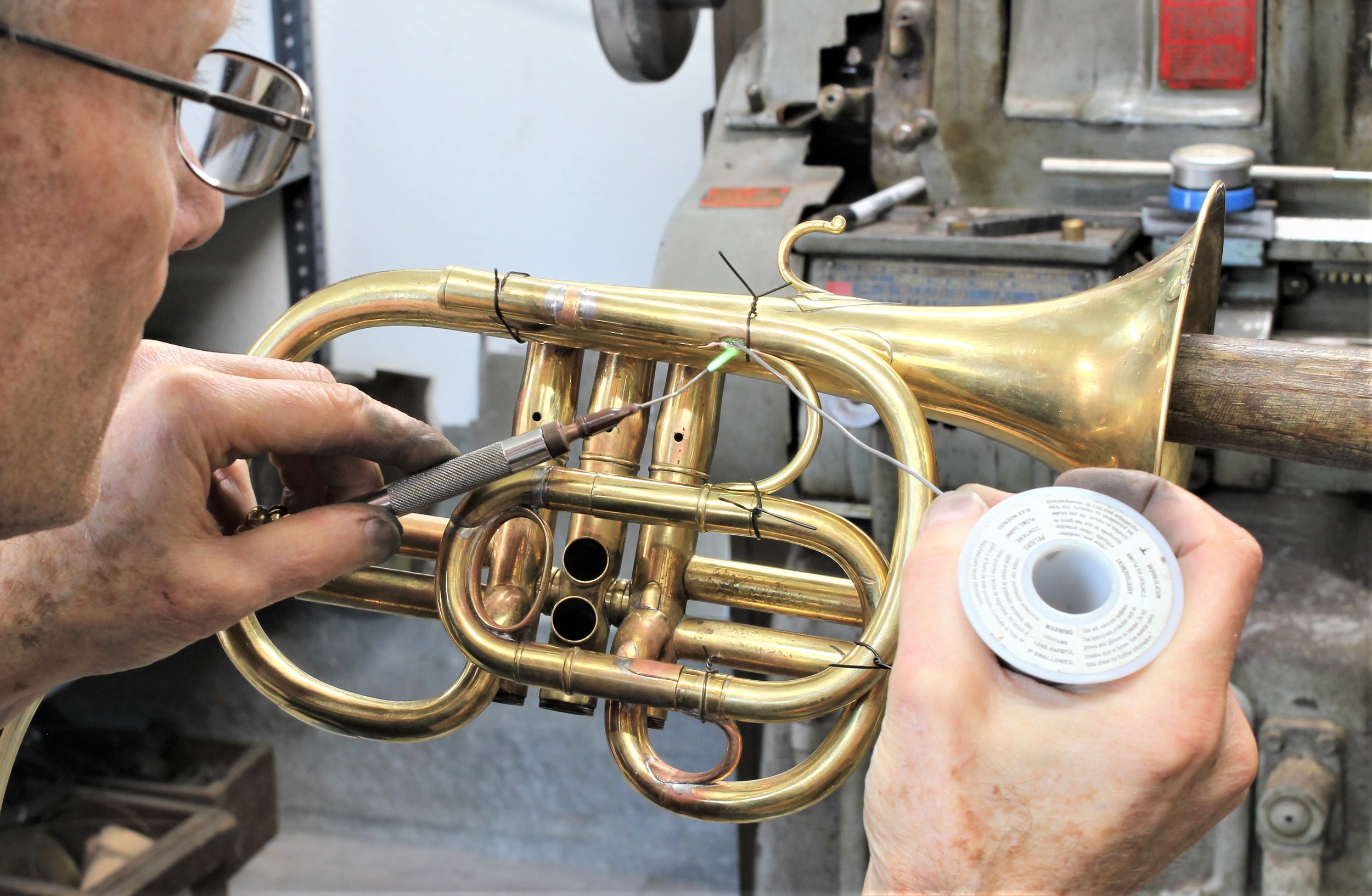 Soldering on Brass Instruments