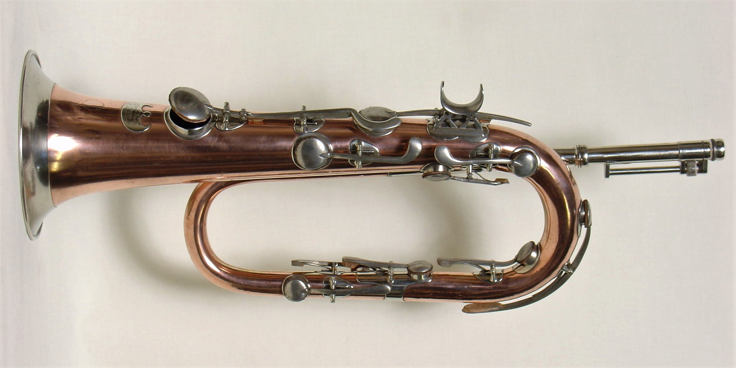 Eb Keyed Bugle, About 1845.