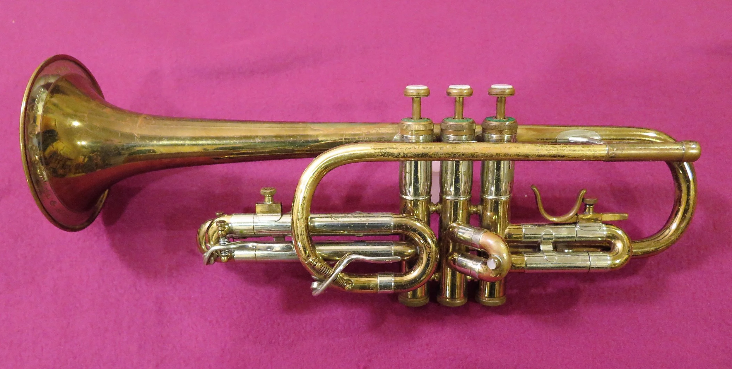 Left handed Super cornet. (Tom Meacham)