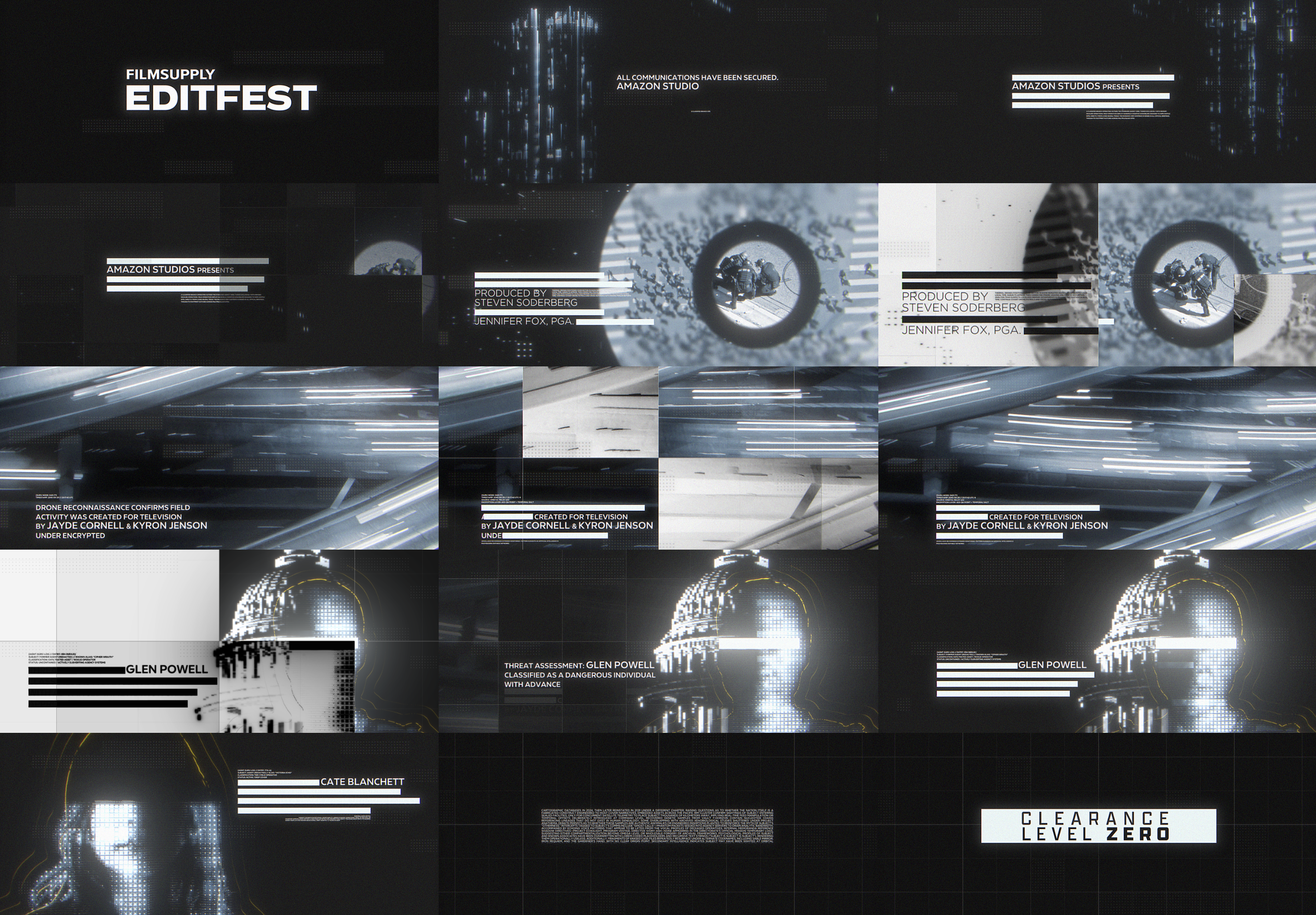 CLEARENCE LEVEL ZERO - Main Title Sequence