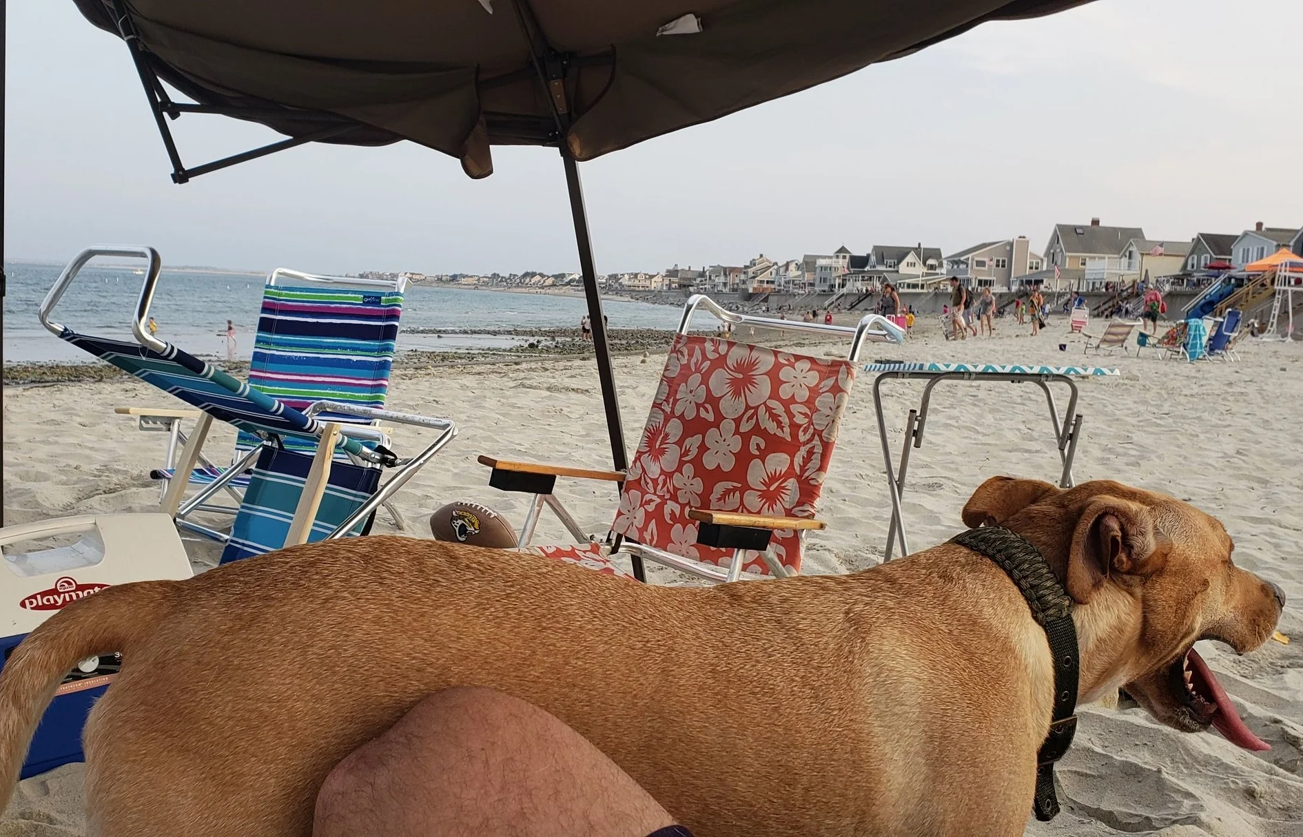 Enjoying the beach is a great frugal vacation especially on July 4th