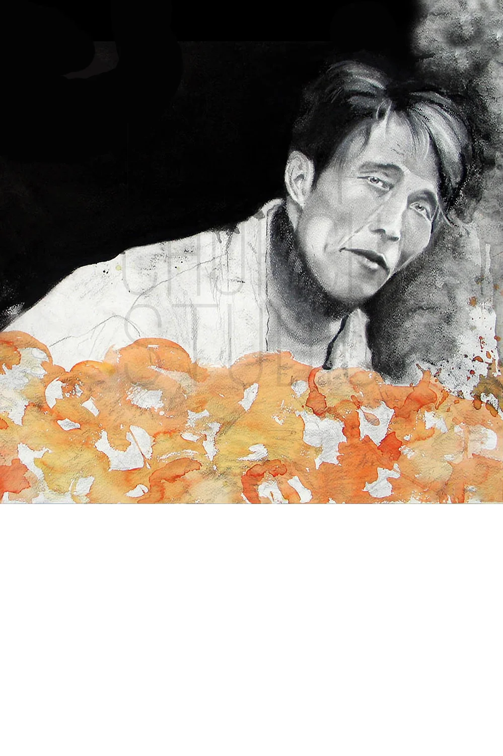 Chinese Man with Oranges