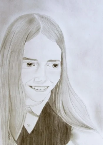 “ I didn't know how to draw very well but once I started taking lessons, Mrs. Scarlata convinced me to do a portrait of myself and I was terrified because I thought I'd mess up. She unlocked the door of art making for me and made me proud of myself.” - Lindsay Milam, High School BCS Student