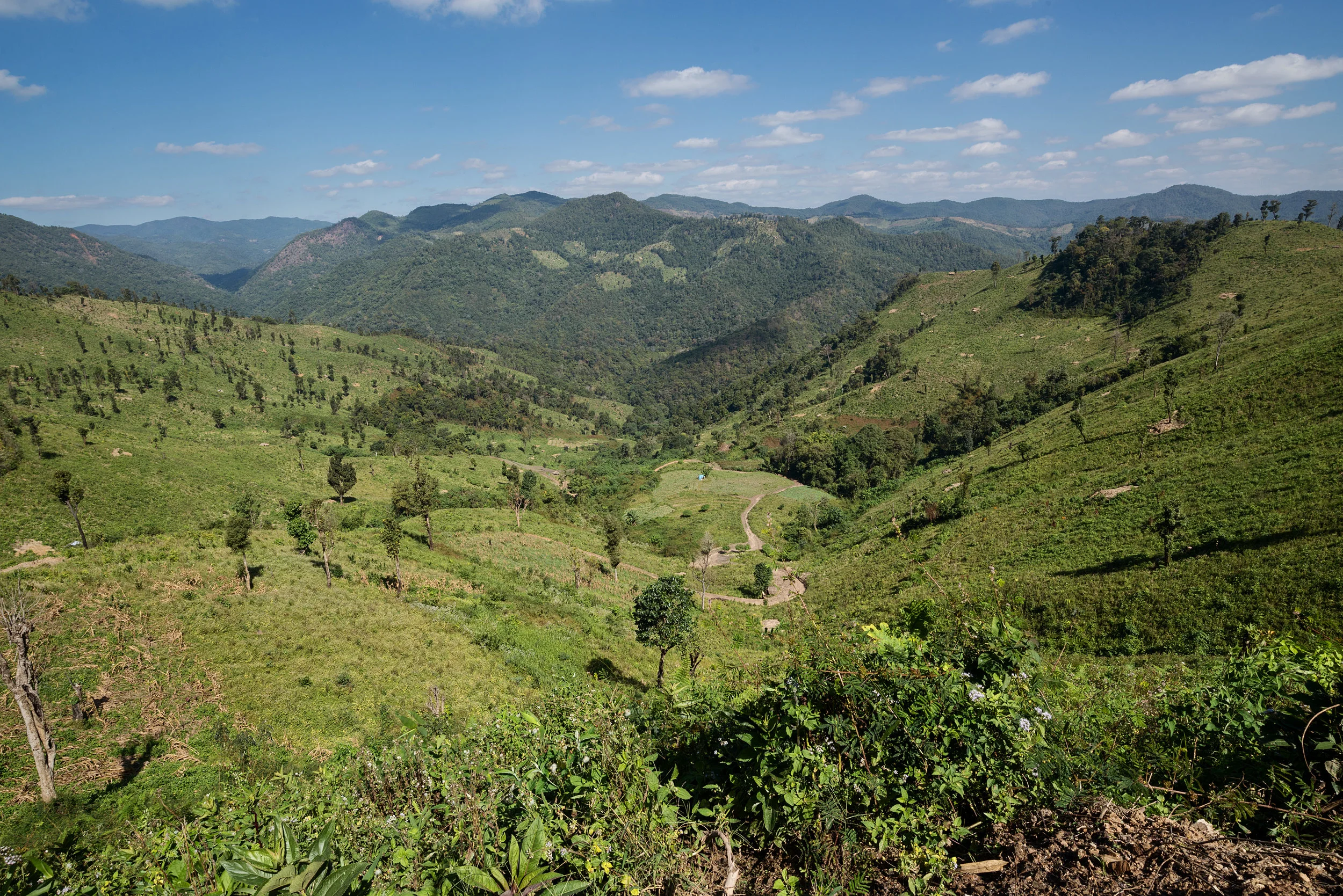 Hills, north of Thailand