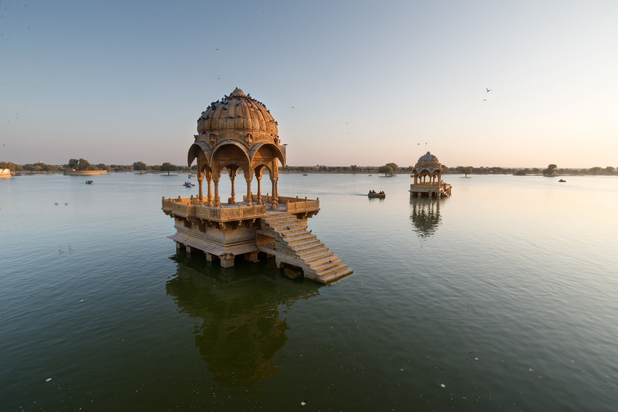 Gadisar Lake in Jaisalmer, Rajasthan