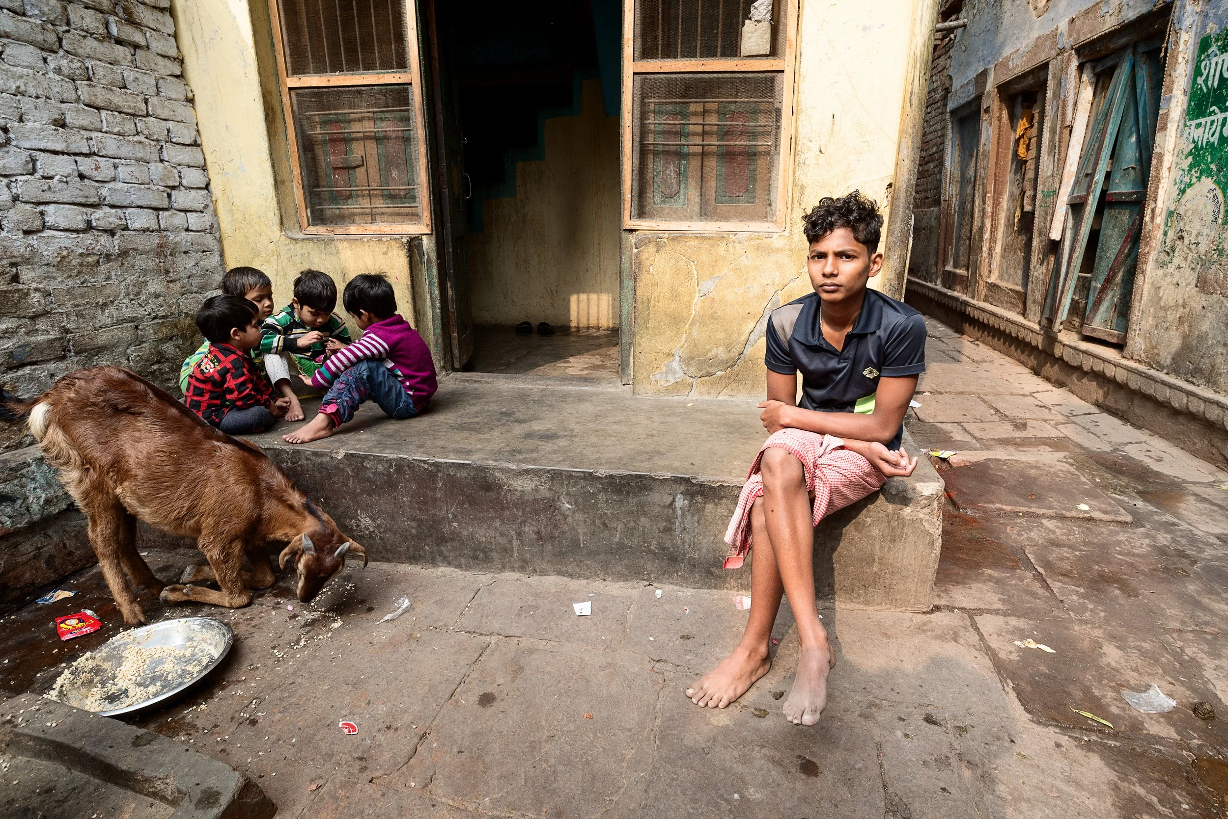 In Old Varanasi
