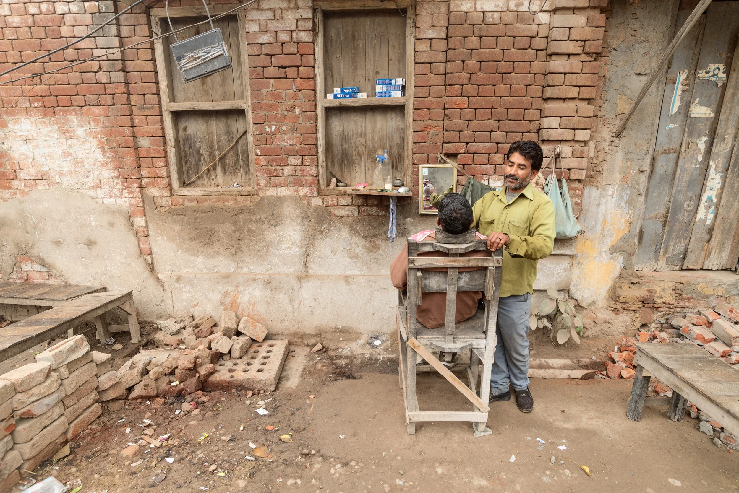 Barber in Amritsar