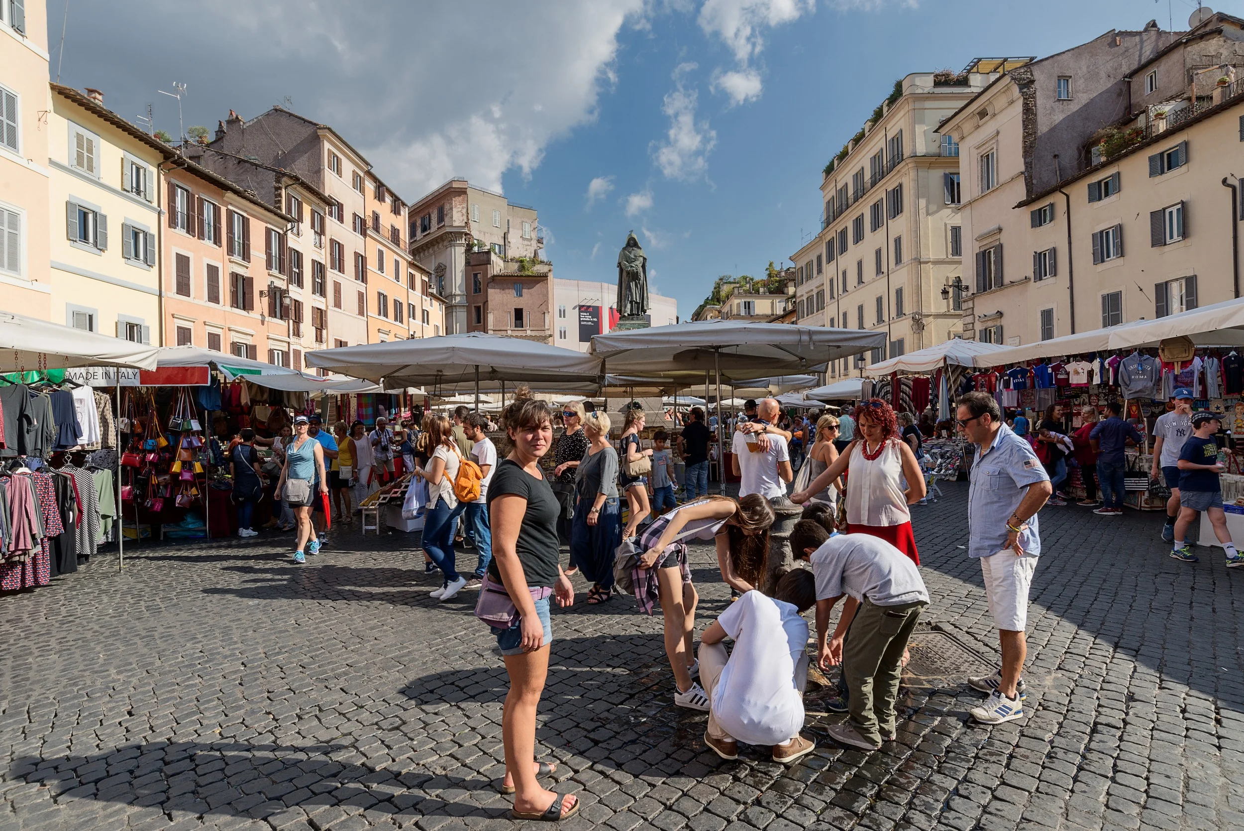 Market of Campo de' Fiori