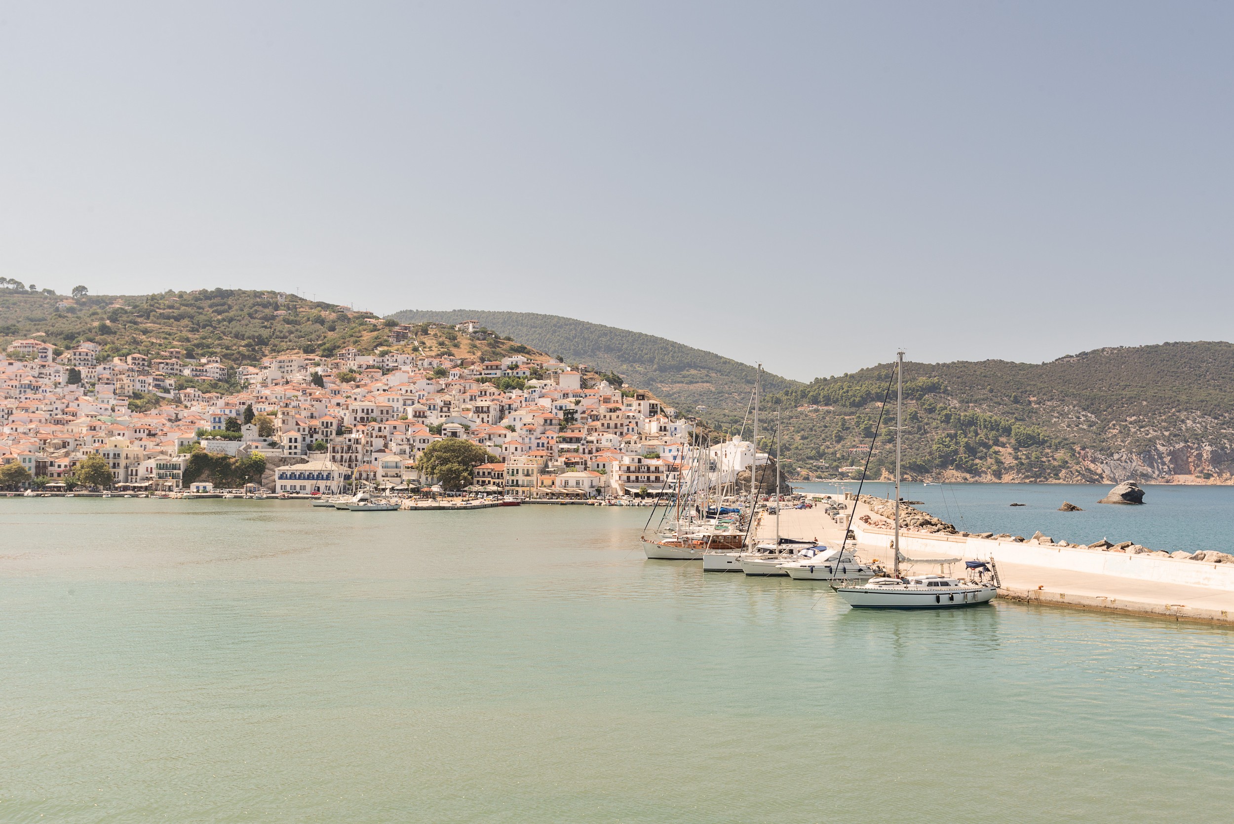 Skopelos, harbor