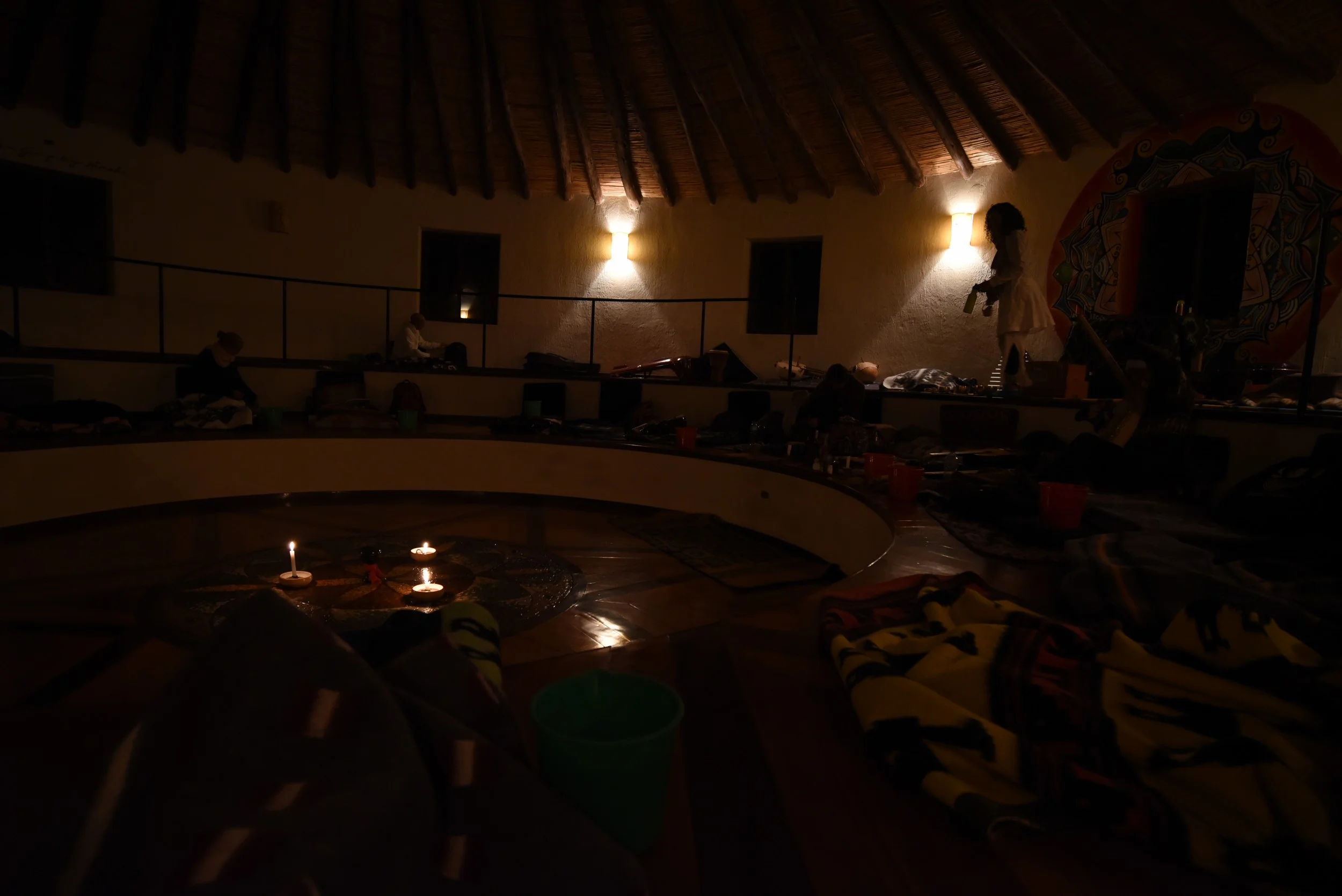 Ayahuasca ceremony preparation