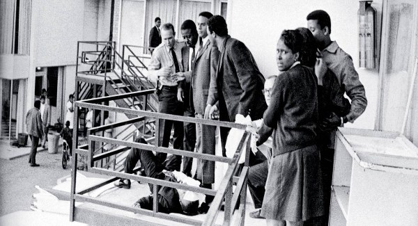 Martin Luther King dying--Lorraine Motel, Memphis, Tennessee, April 4, 1968