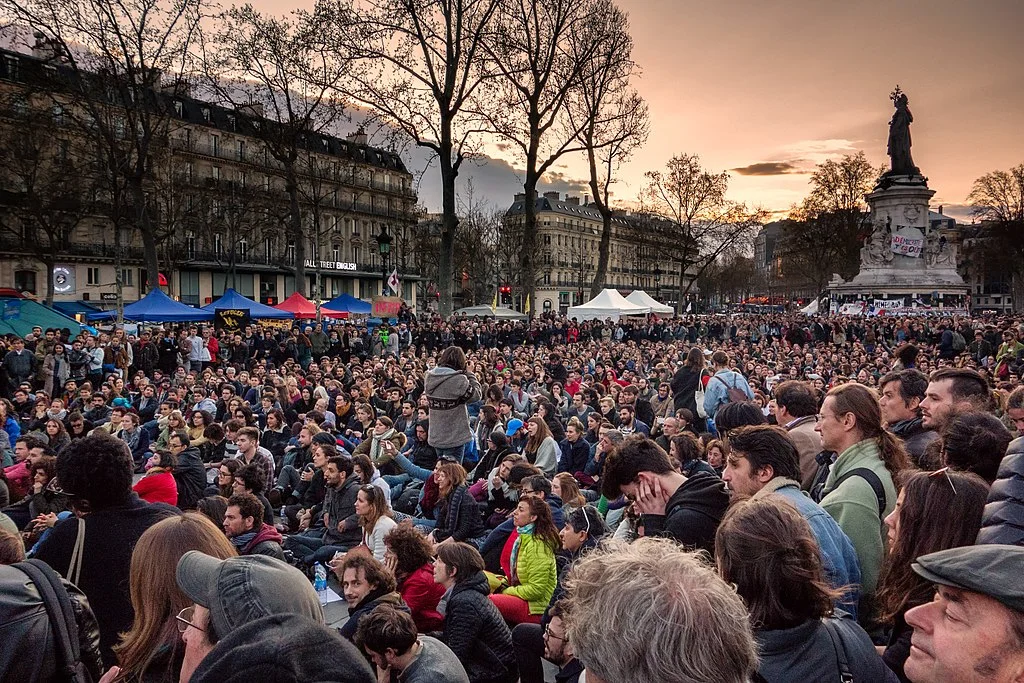 Nuit Debout , Paris, 2016