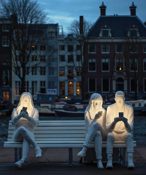 Absorbed by Light , Design Bridge, 2018 Amsterdam Light Festival