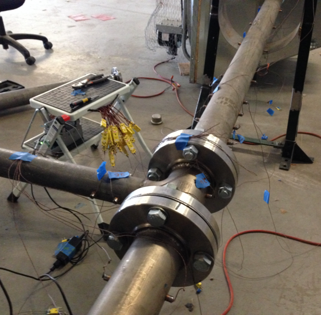 Mixing Point and Measurement Section