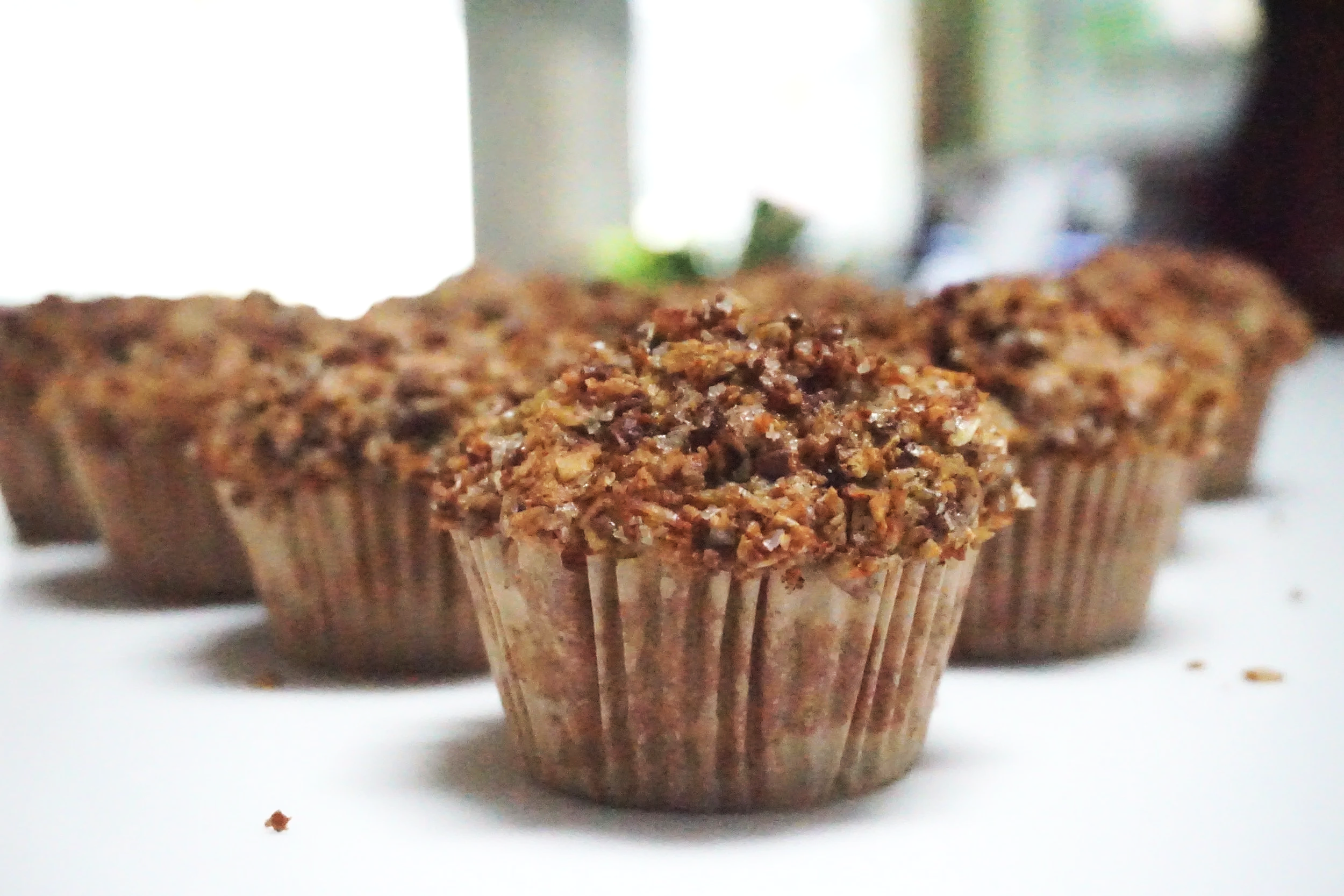 Gluten-Free Whole Grain Apple Cinnamon Muffins