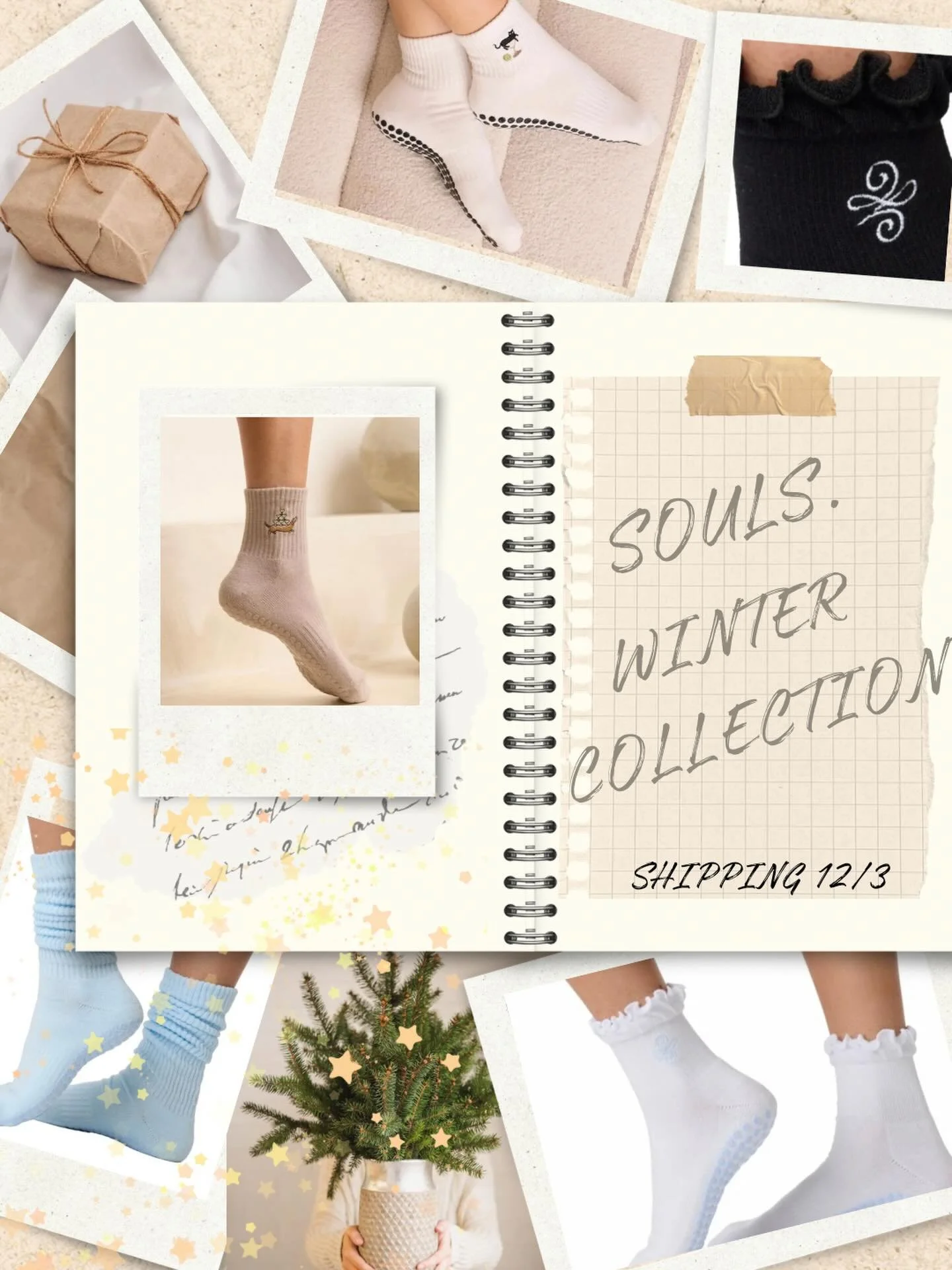 Surprise! Winter collection is here ❄️
Shipping TODAY! Perfect for the New Year ✨