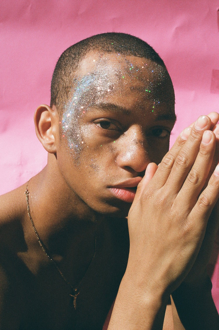 Photographer Quil Lemons photo series Glitterboy inspired by Frank Ocean challenges black masculinity 05.jpg