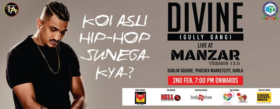 2 february 2019; divine gully gang live; mumbai, india; globetrotter magazine.jpg