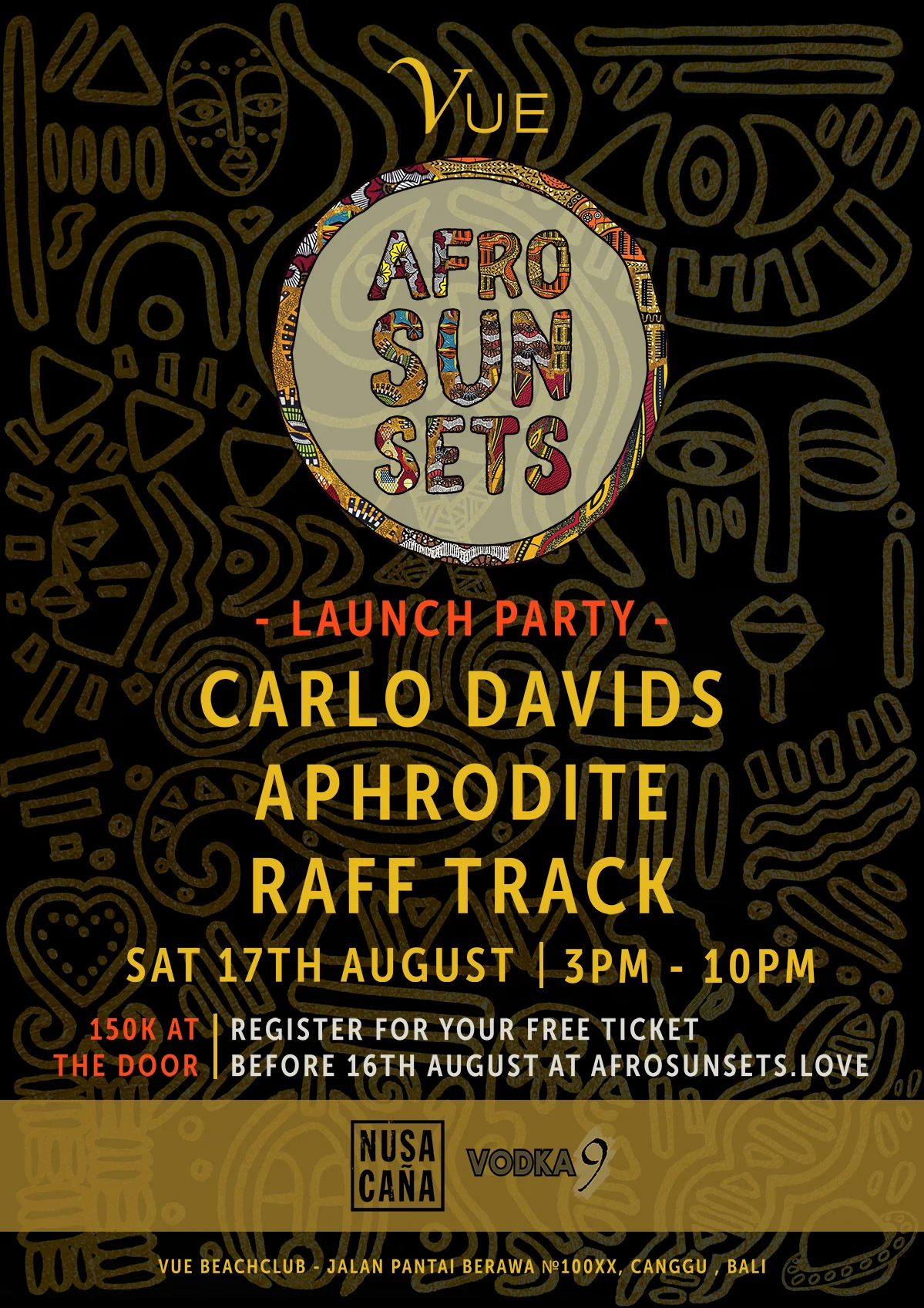 17 august 2019; afro sunsets; bali, indonesia; globetrotter magazine - poster.jpg