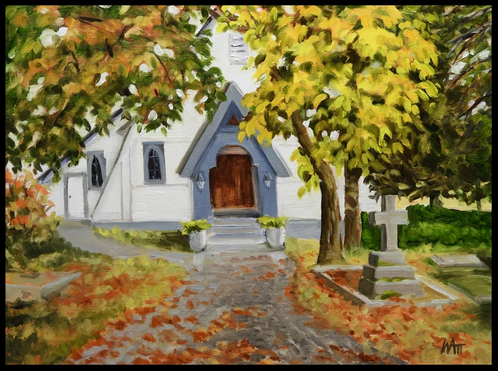 After the rain at St. Stephen's Heritage Church