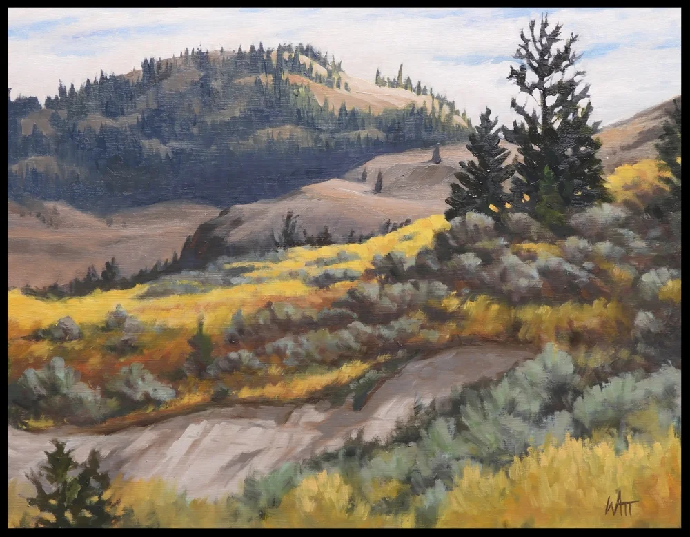 Evening near Kamloops Sold