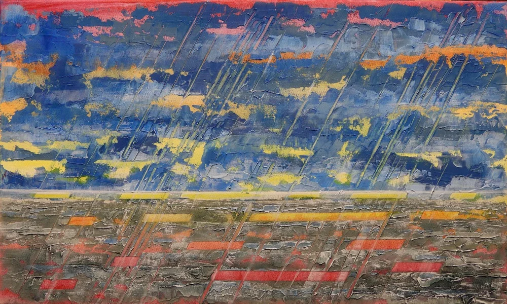 Sunset and Rain