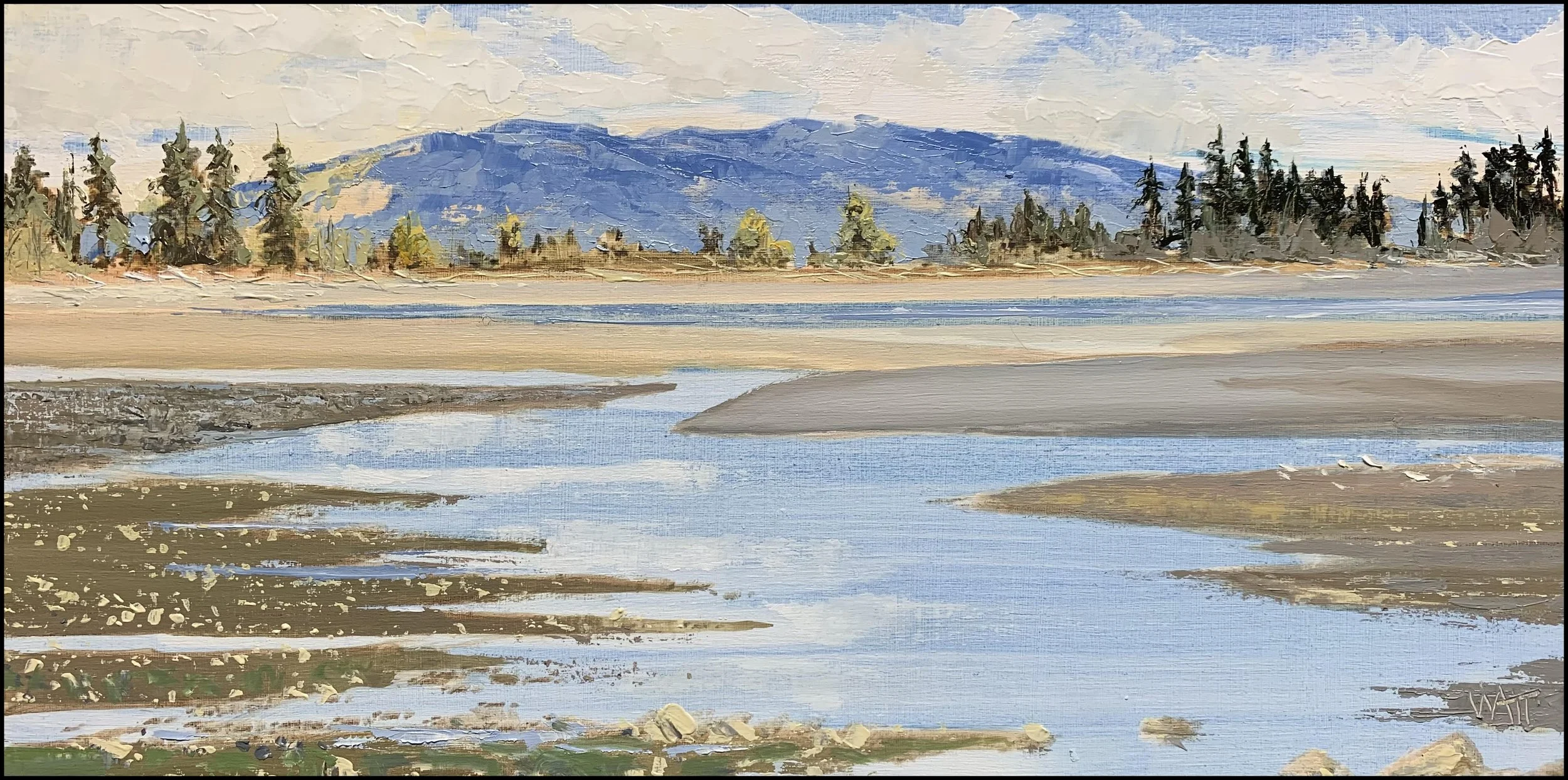 Saltspring Island from Island View Beach 