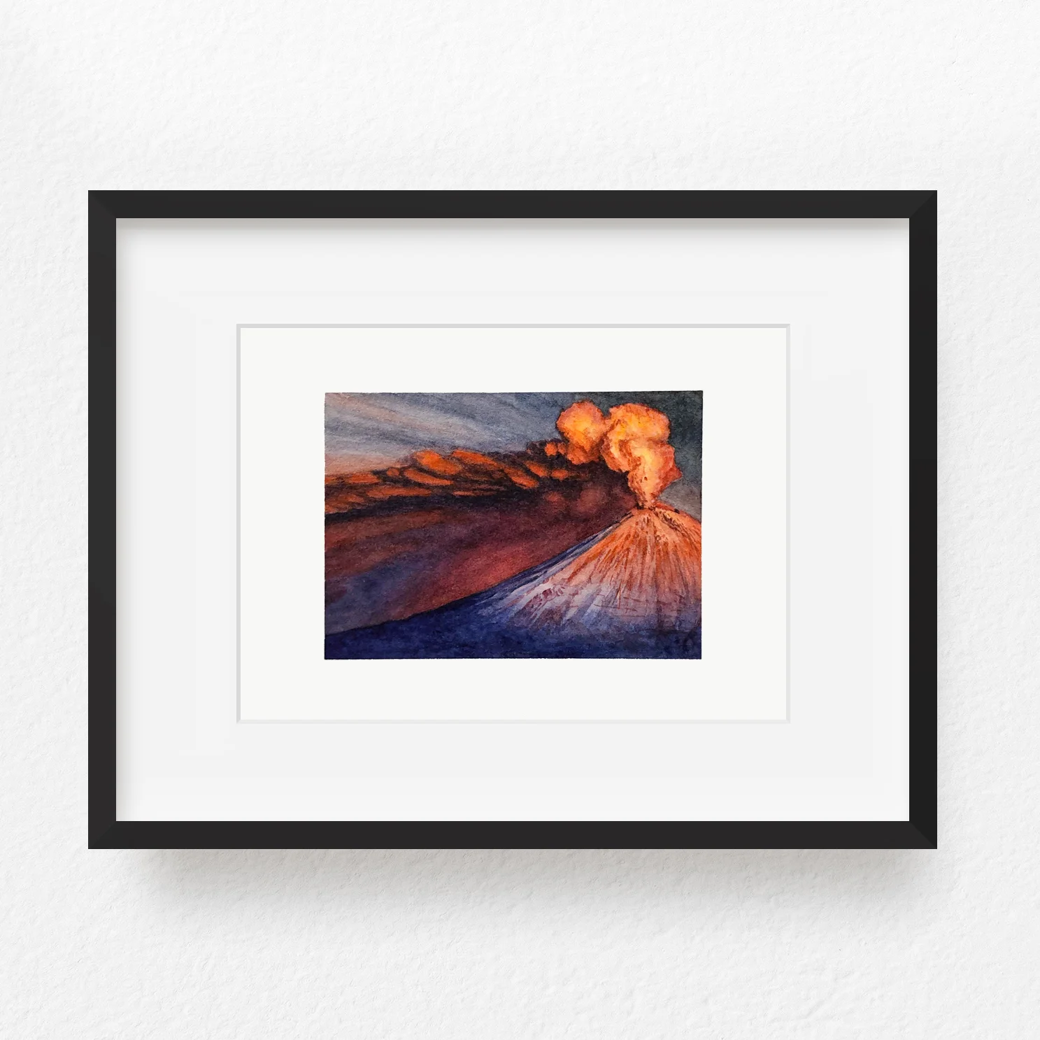 Mt Iwo framed original.jpg
