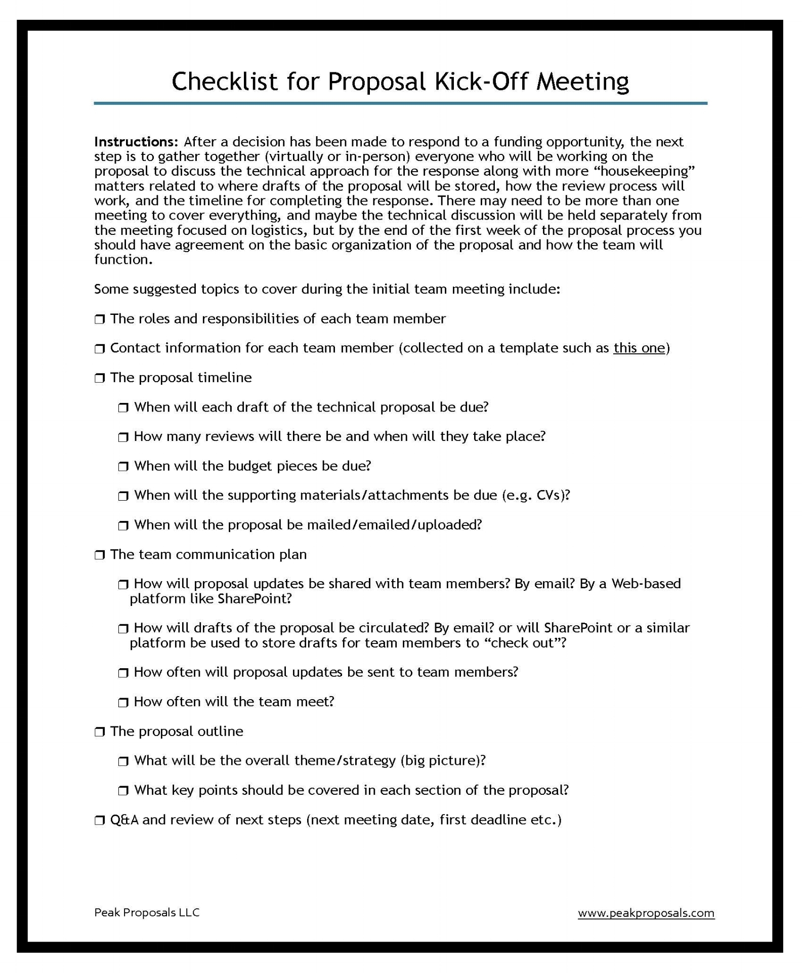 Email Campaign Preflight Checklist With Infographic