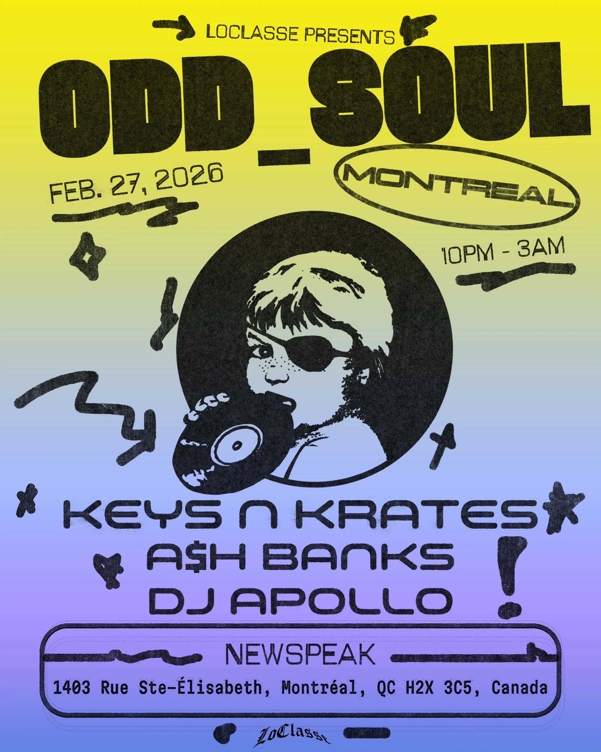 Odd Soul: Keys N Krates, A$h Banks & DJ Apollo | Newspeak