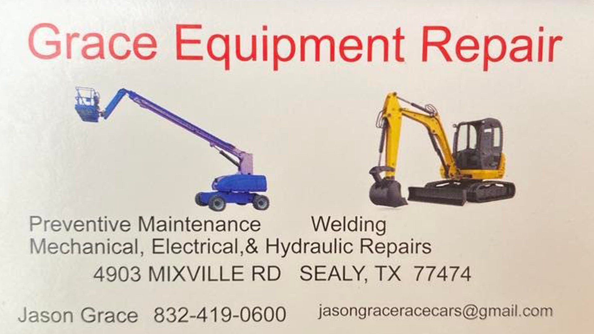 Grace Equipment Repair