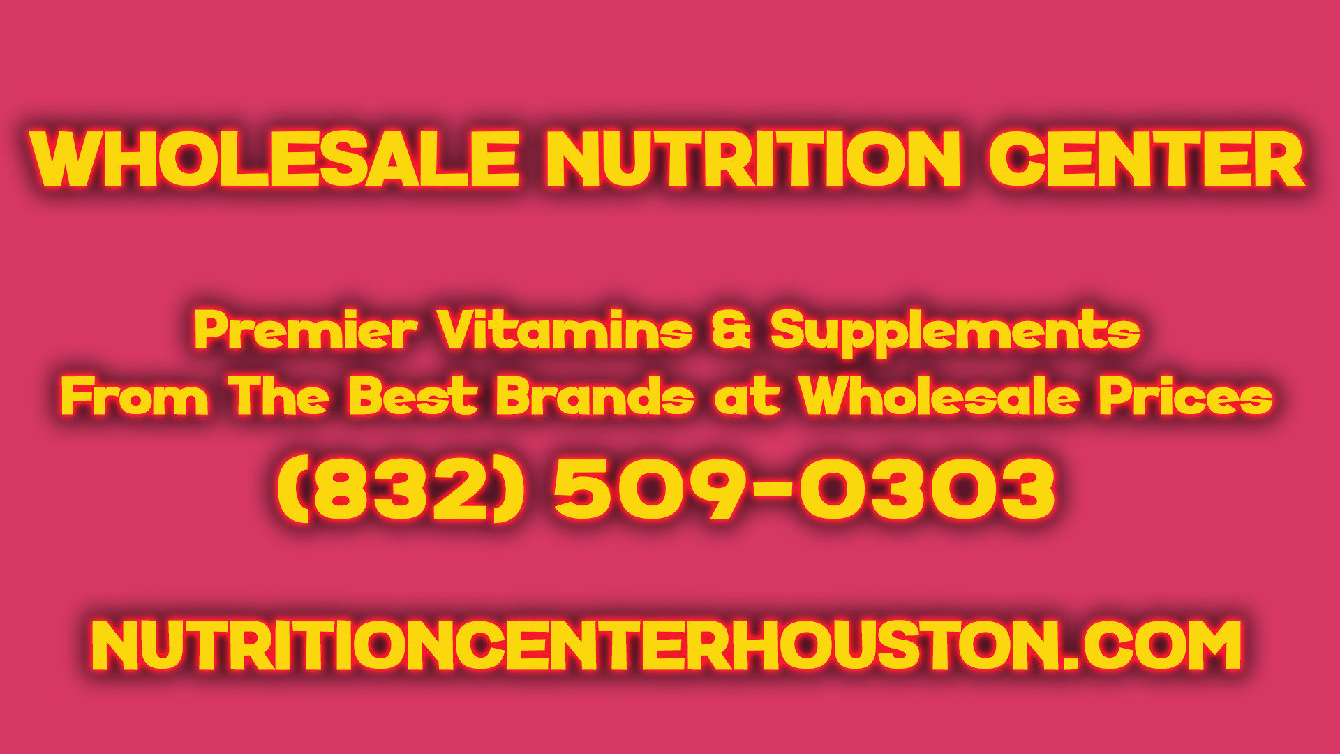 Wholesale Nutrition Center