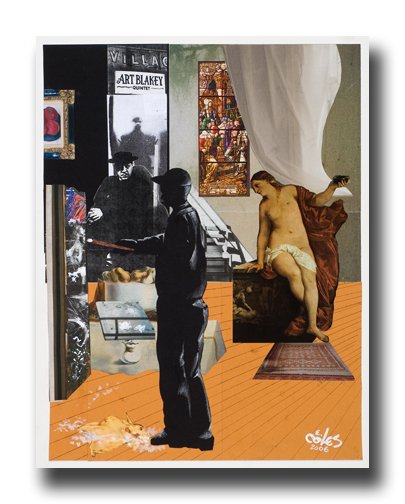Artist in Studio , 2006, by Eugene Coles