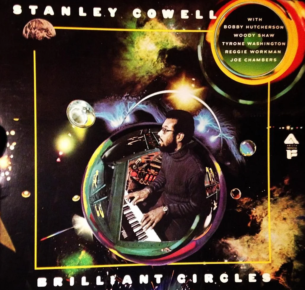 Pohl's artwork for Stanley Cowell, Brilliant Circles , Arista, 1975.