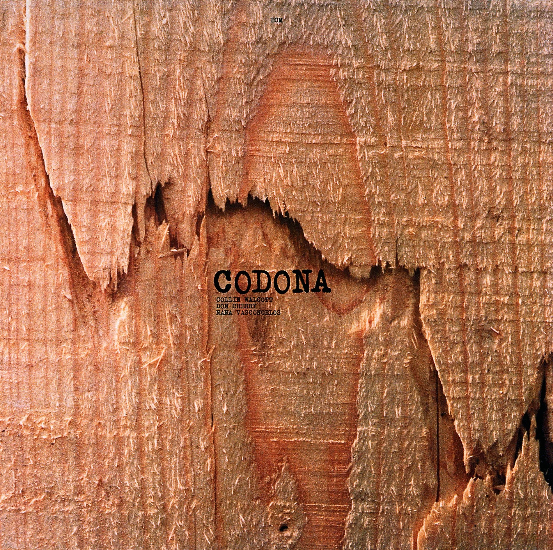 Grindler's design for Collin Walcott, Don Cherry, and Nana Vasconcelos' Codona , ECM Records, 1979