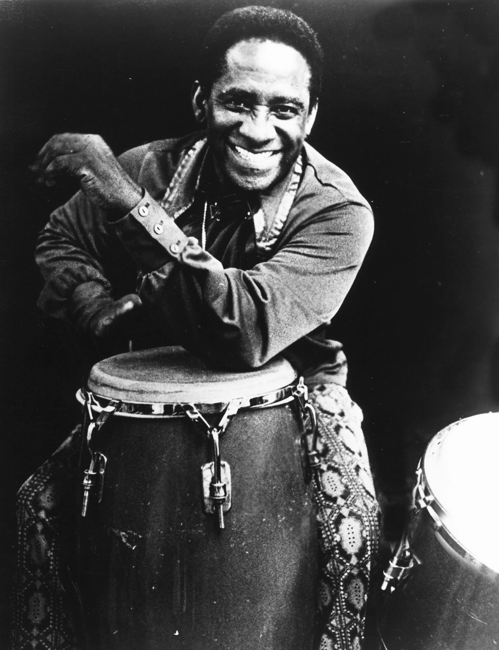Percussionist Mongo Santamaria