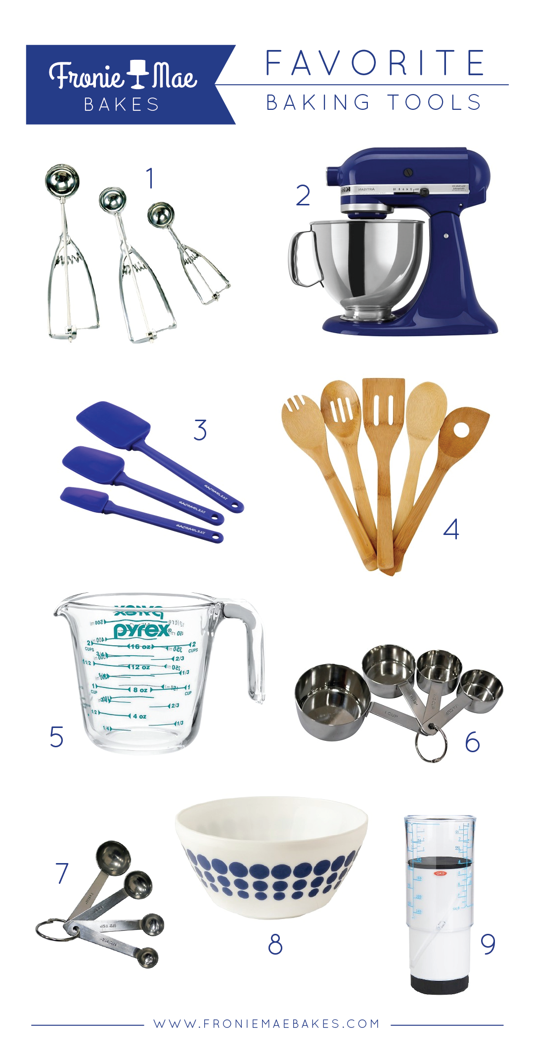 Favorite Must Have Baking Tools — Fronie Mae Bakes