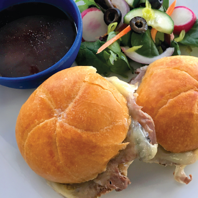 FRENCH DIP SLIDERS