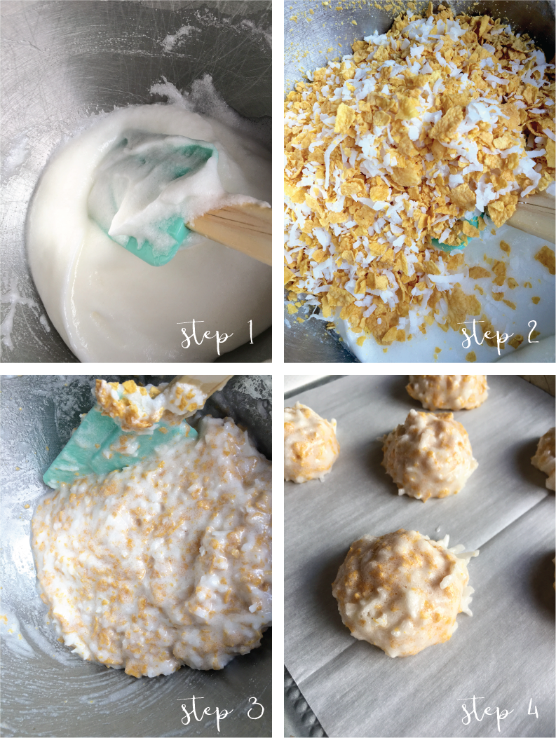 Sweet Cornflake and Coconut Macaroons Recipe — Fronie Mae Bakes